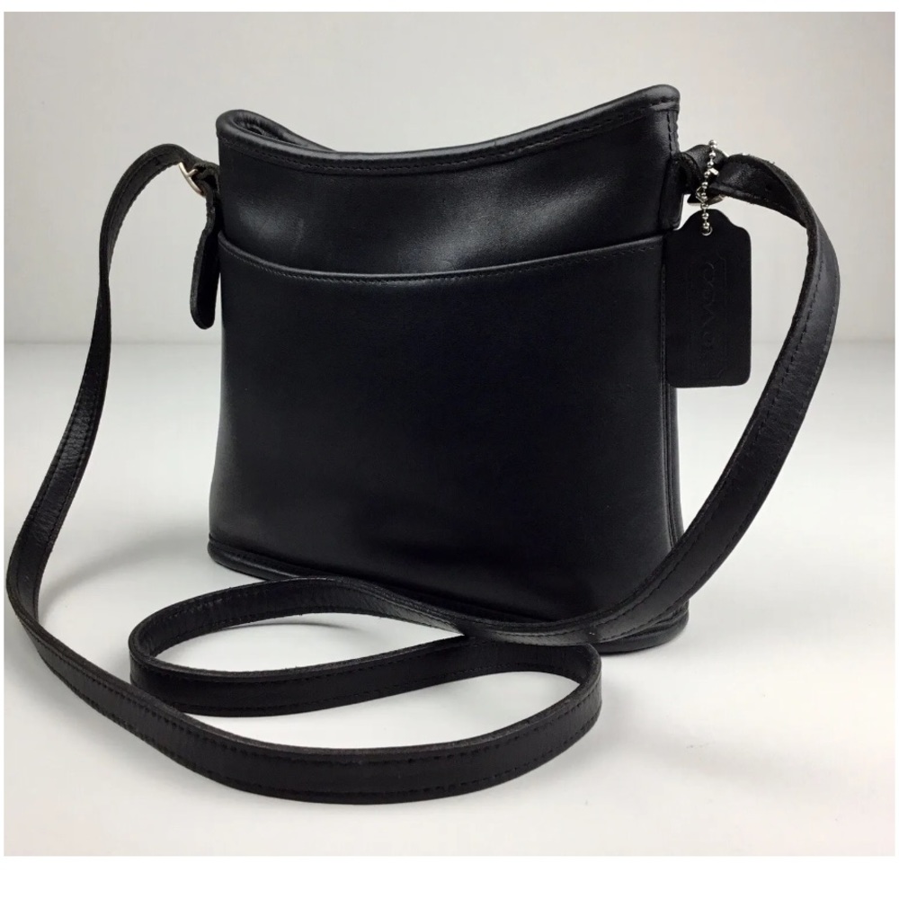 Vintage Leather Coach Mambo Hobo/Crossbody Purse 9062